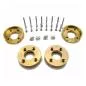 Preview: 4 pcs. Crawler axle weights made of brass incl. screws and sleeves